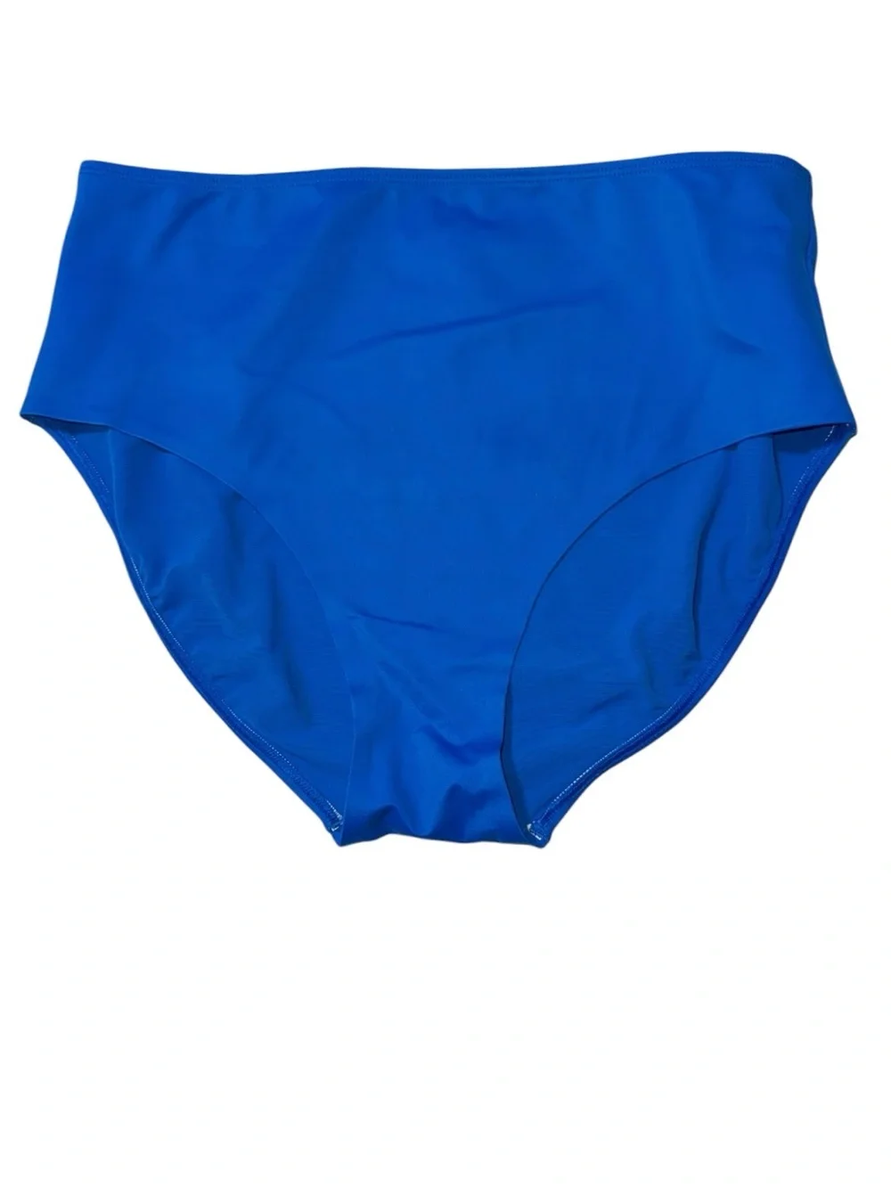 SPANX (NWOT) High-Waist Swim Bottoms in Bright Blue Size 14